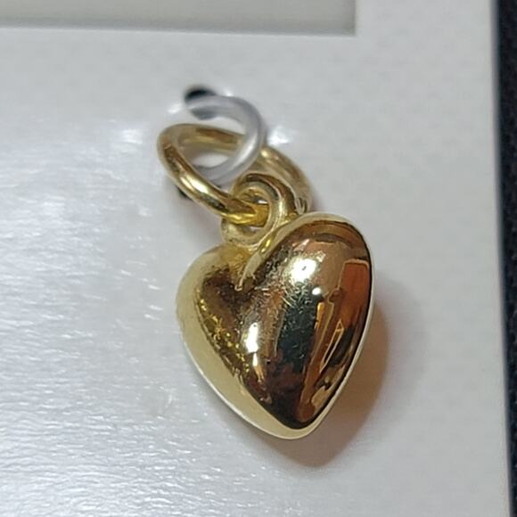 Laura Janelle Encharming Necklace 6 Charms Pink Gold Silver Rhinestone Flower - Picture 7 of 8